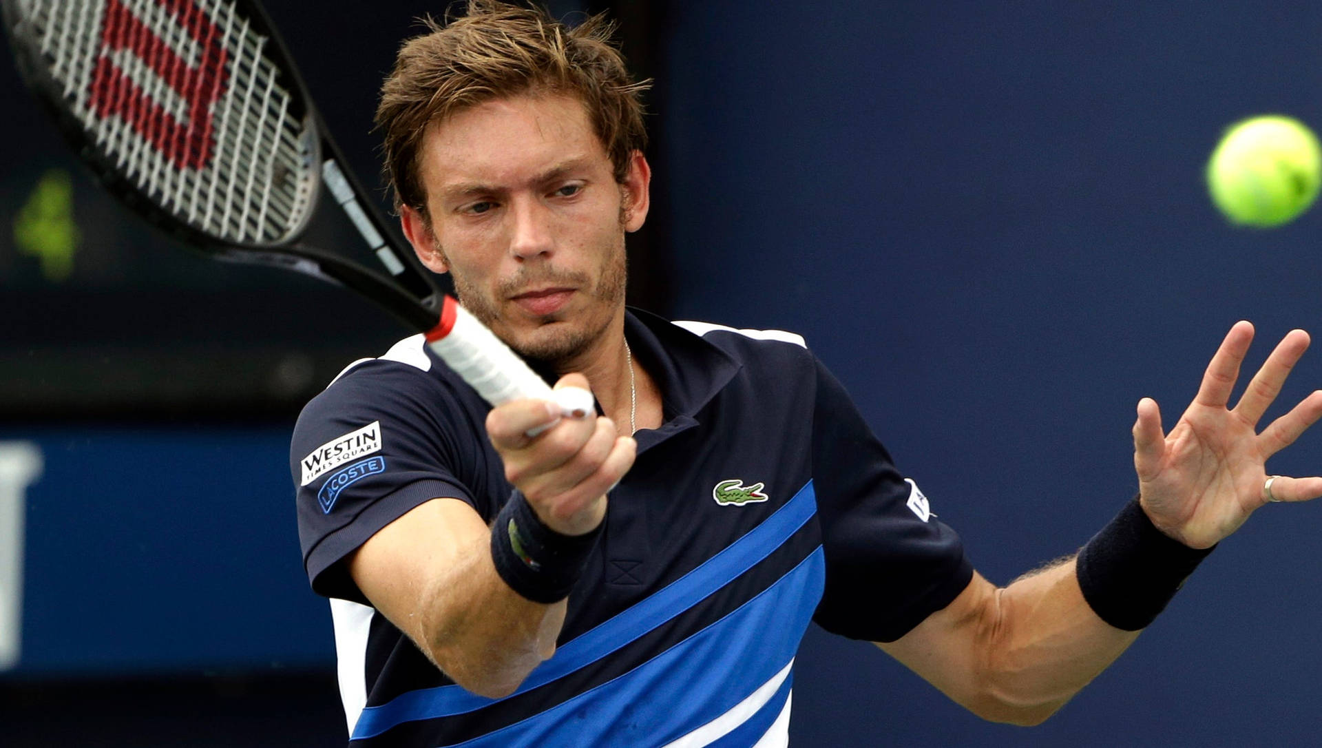 Nicolas Mahut Forehand Stroke Background