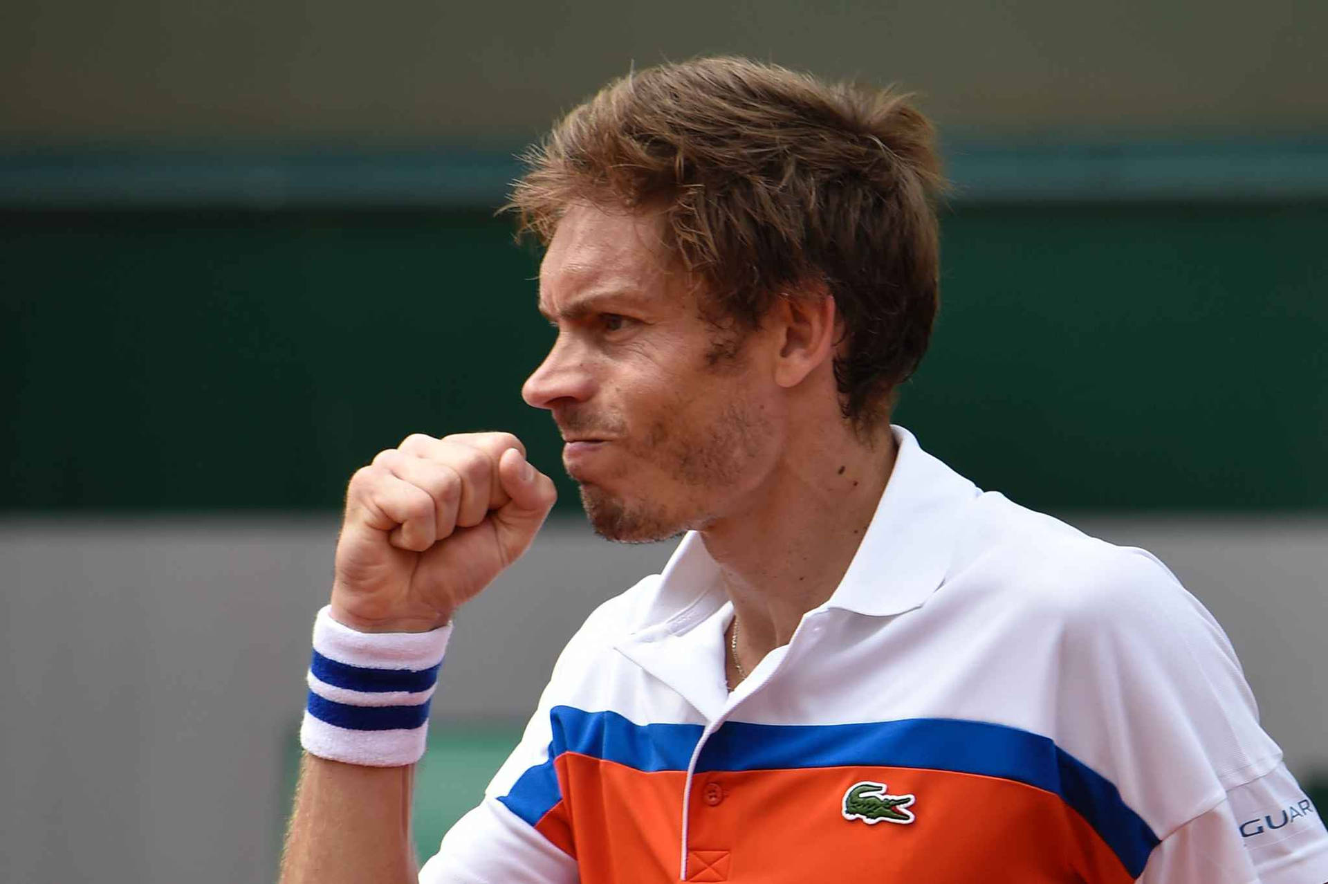 Nicolas Mahut Proud Fist Pump