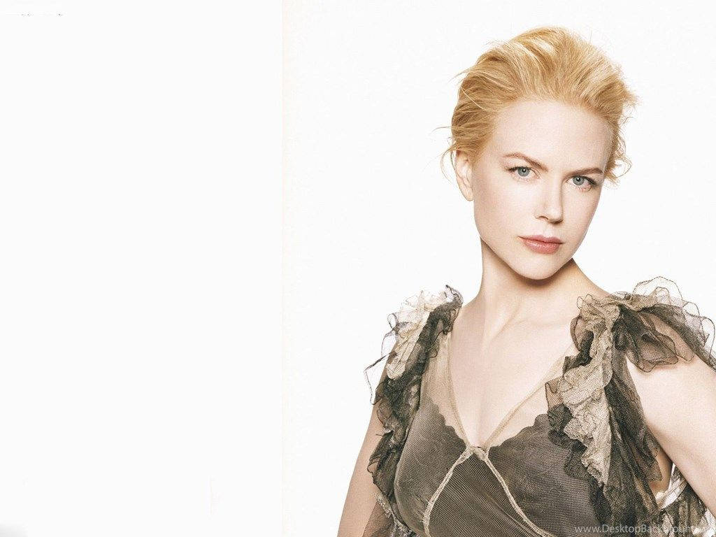 Nicole Kidman Serious Face Background