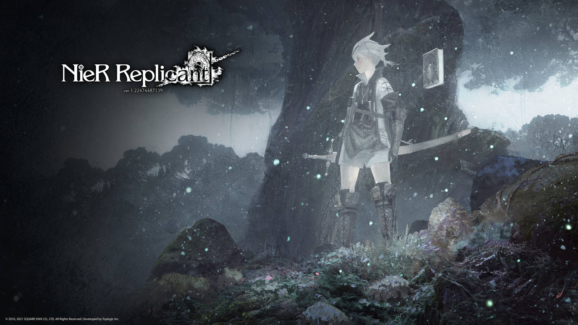 Nier Replicant Forest Of Myth Background