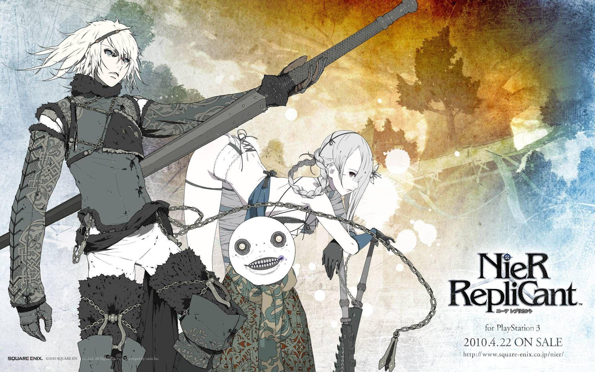 Nier Replicant Theme Cover Background