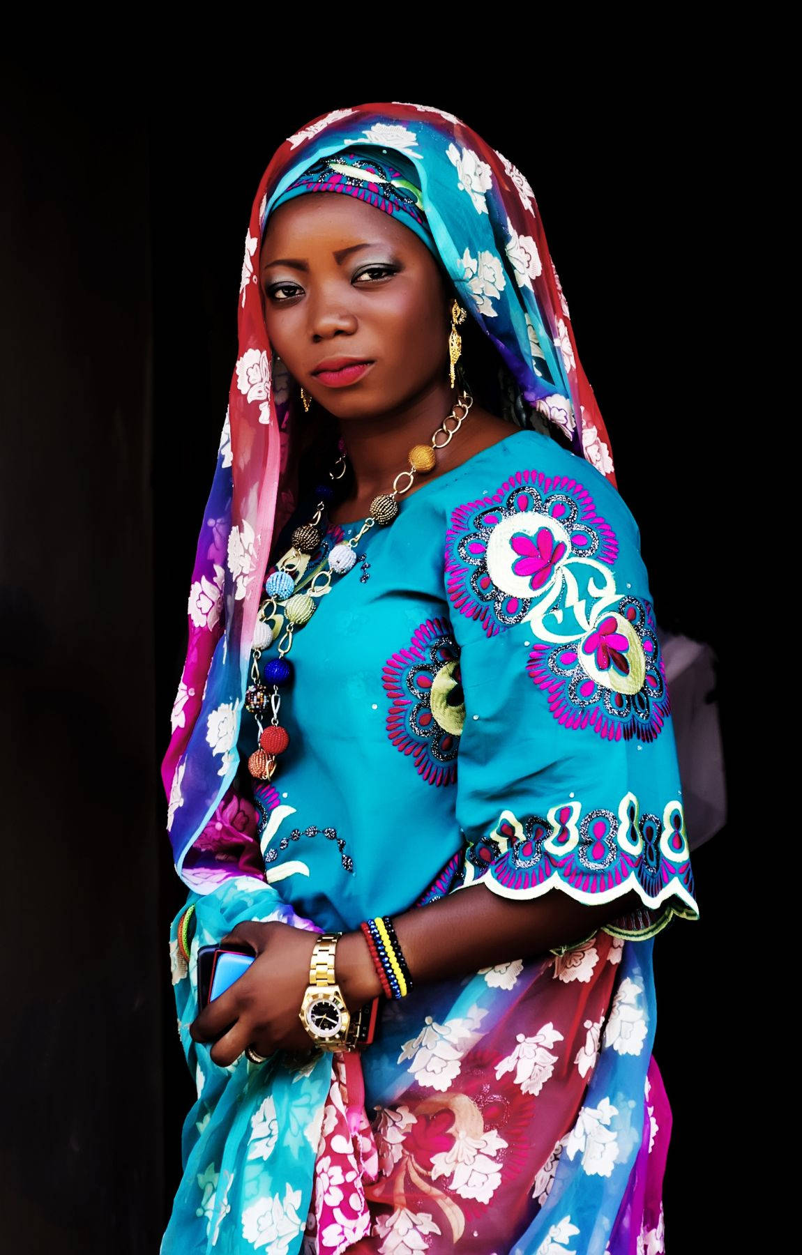 Nigeria African Woman Background