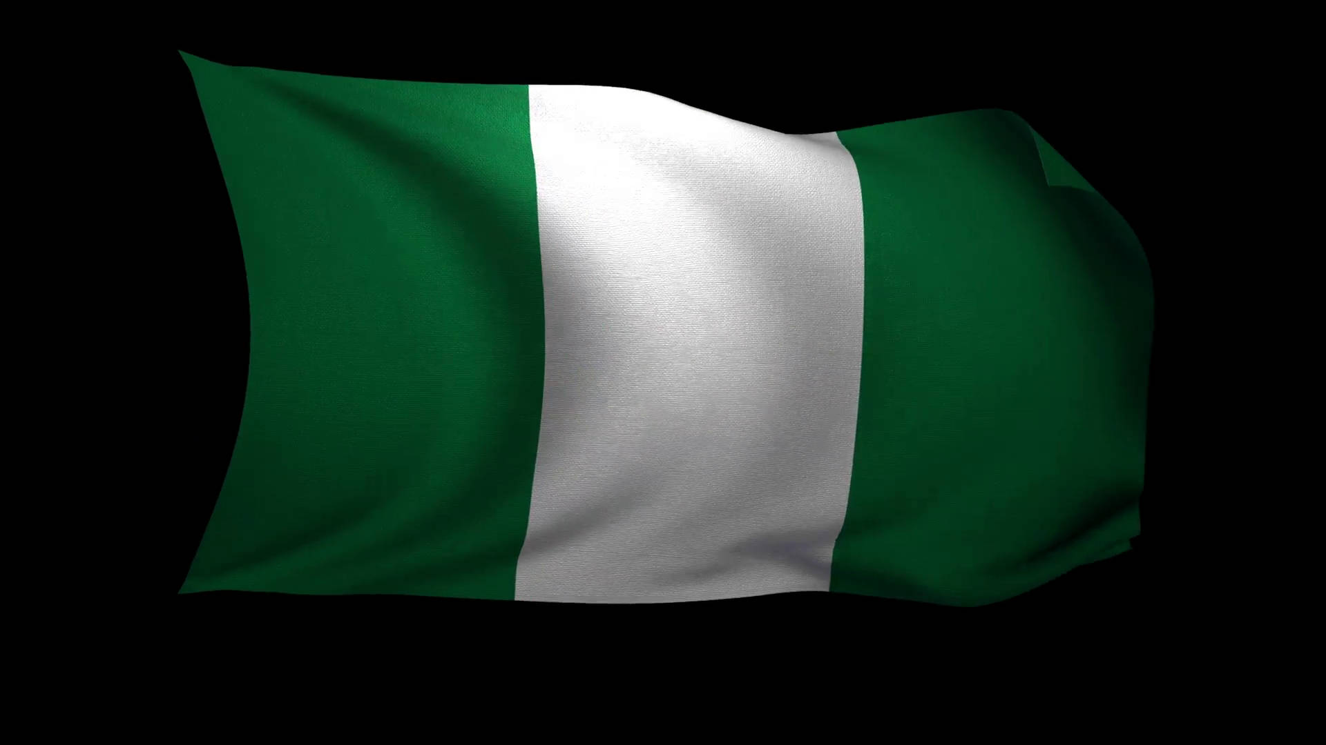 Nigeria Digitally Rendered Illustration Background