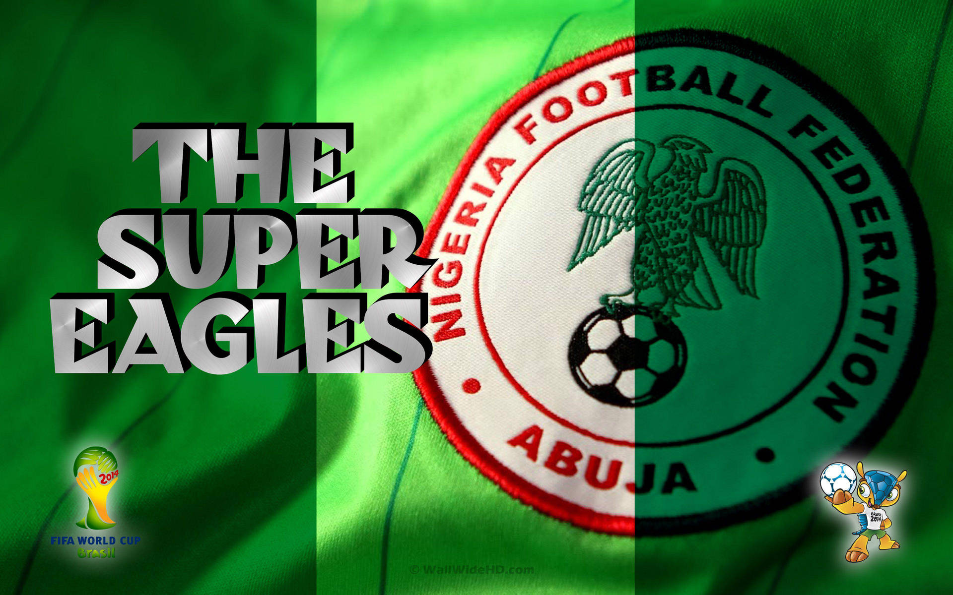 Nigeria Football Team Patch Background
