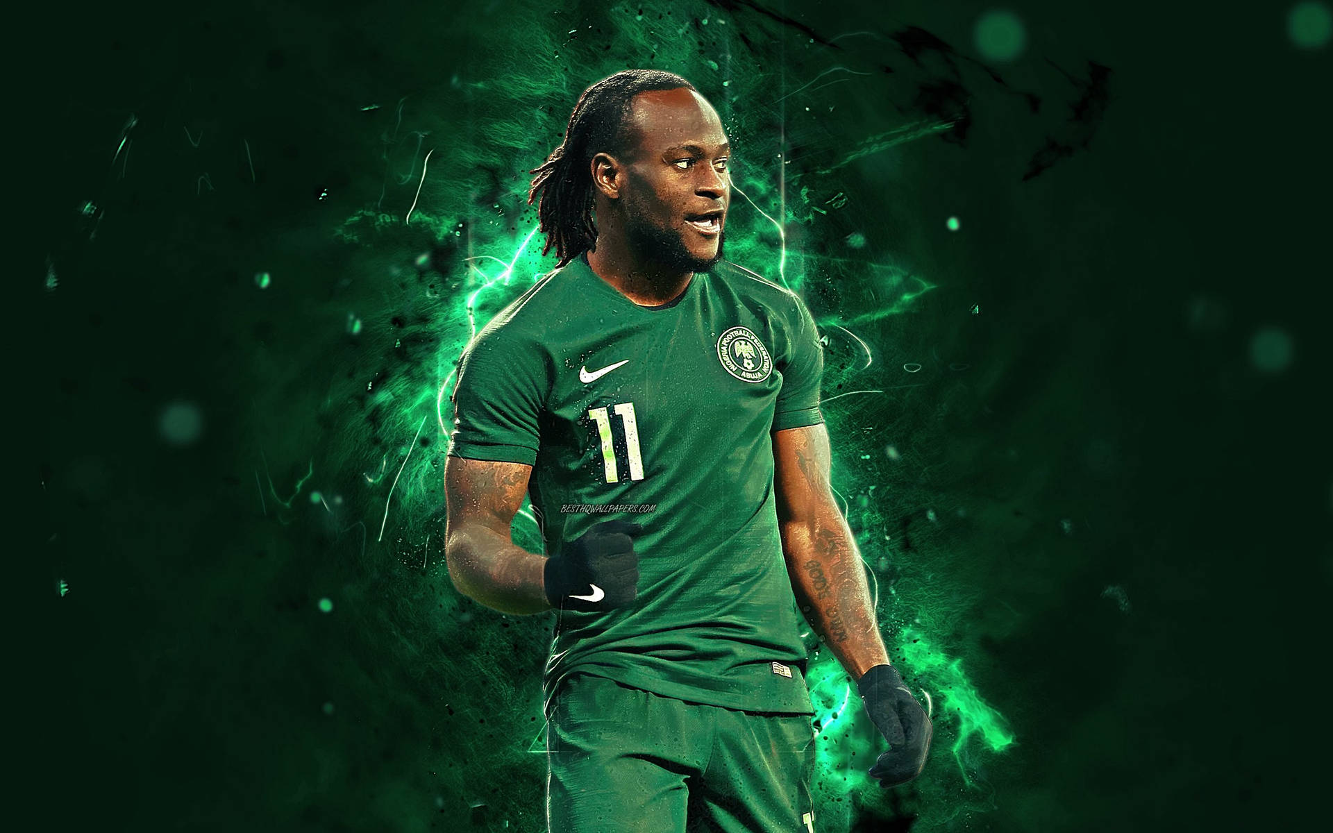Nigeria Victor Moses Background