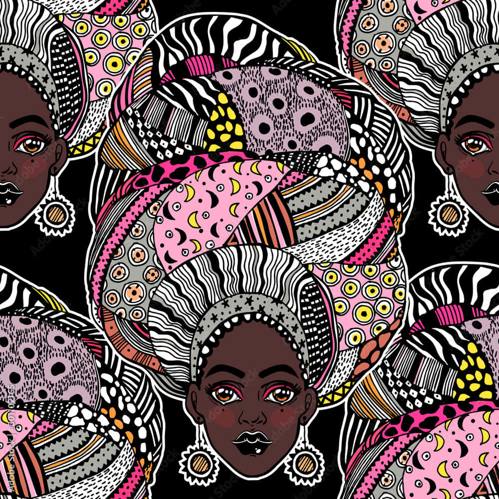 Nigerian Woman Art Poster