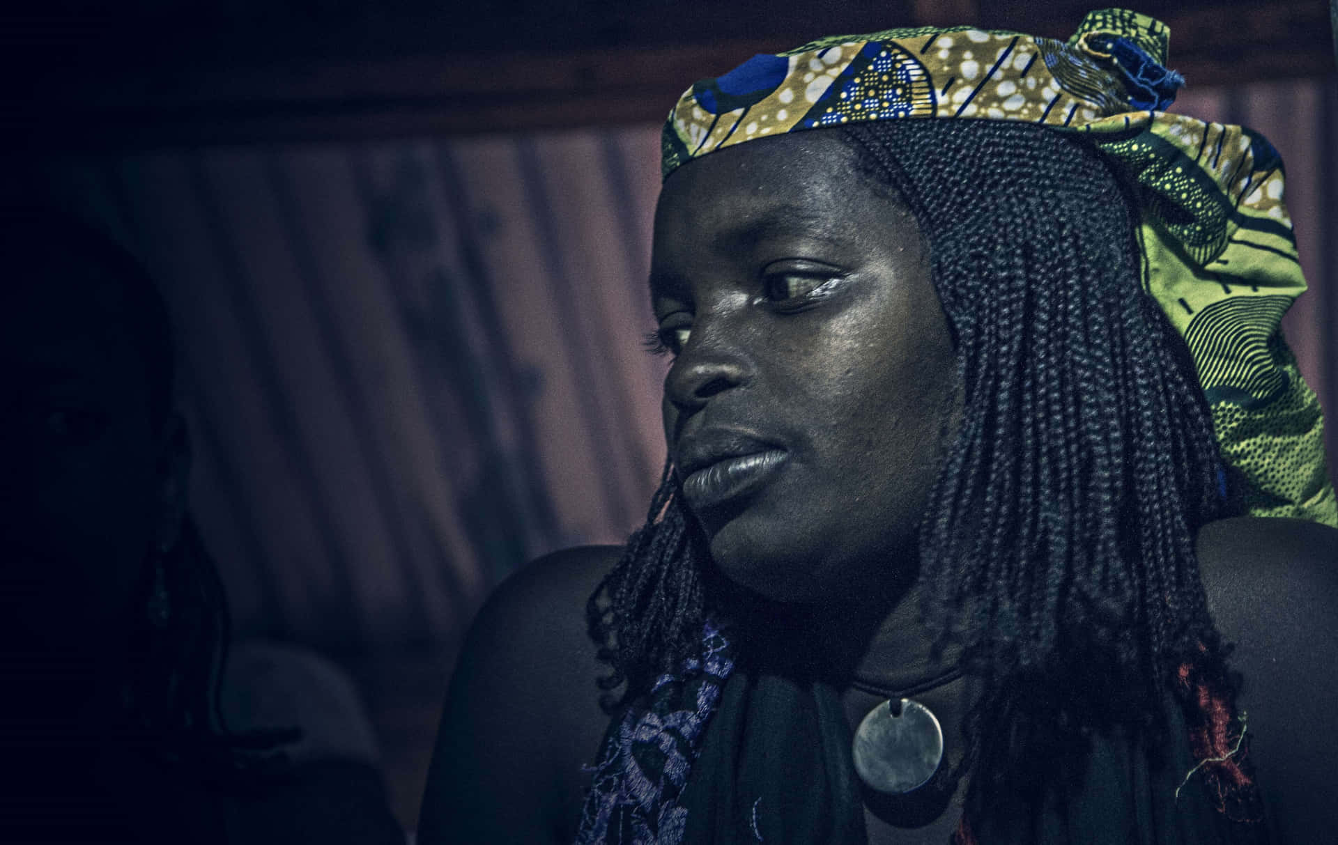 Nigerian Woman With Headband