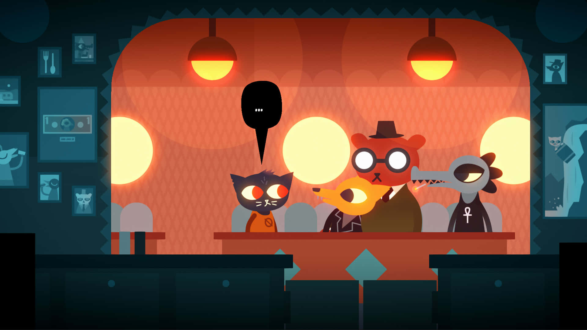 Night In The Woods Diner Background