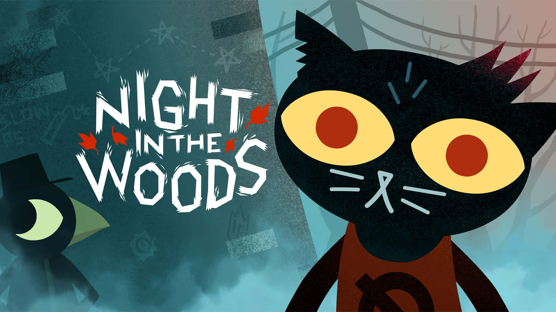 Night In The Woods Official Poster Background