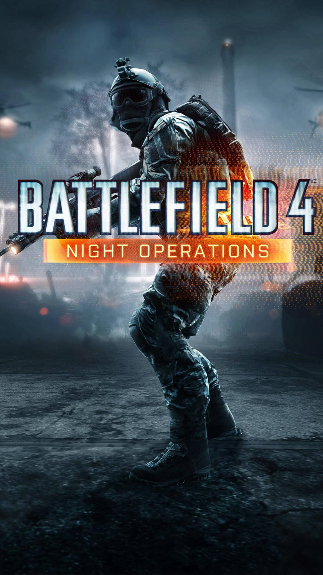 Night Operations Battlefield 4 Phone Background