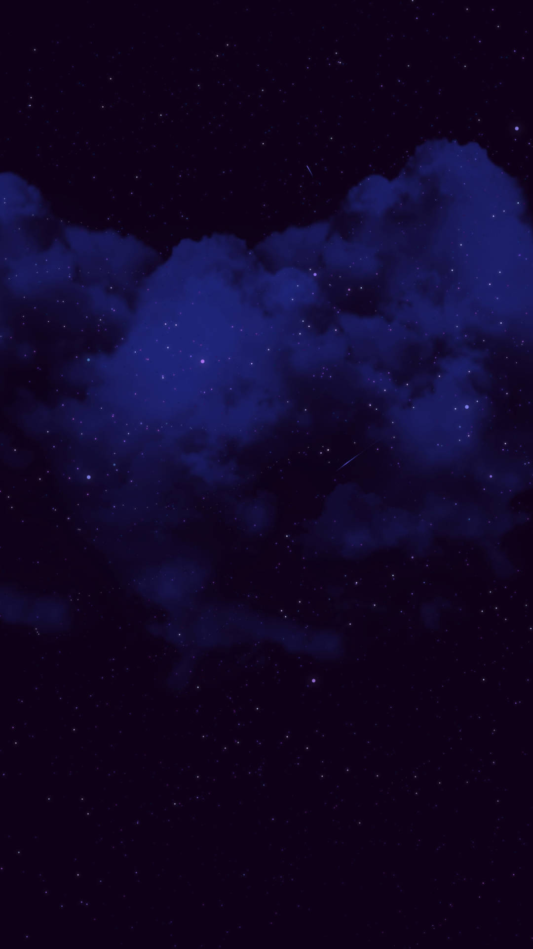 Night Sky Aesthetic Dark Blue Hd Background