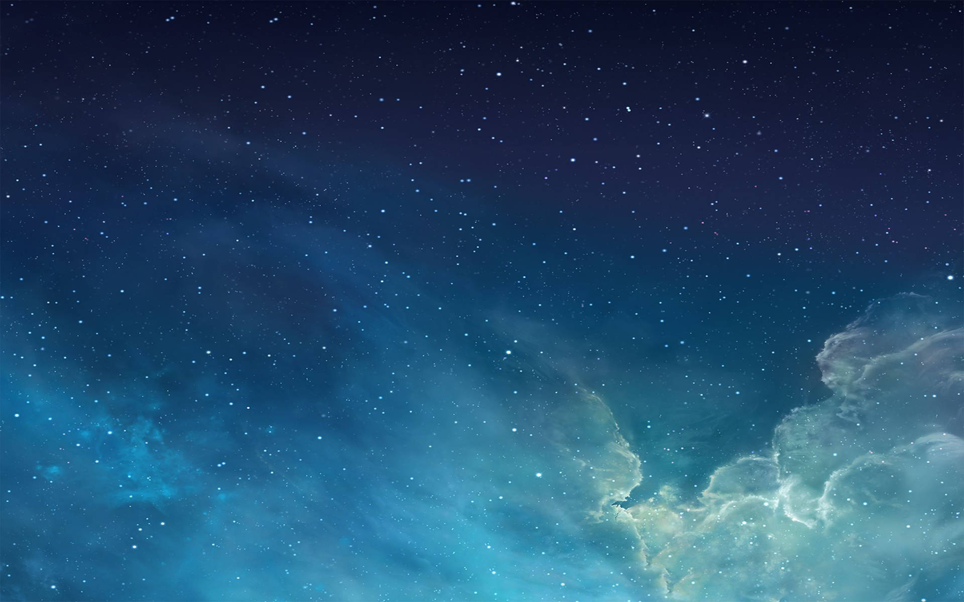 Night Sky And Stars Desktop Background