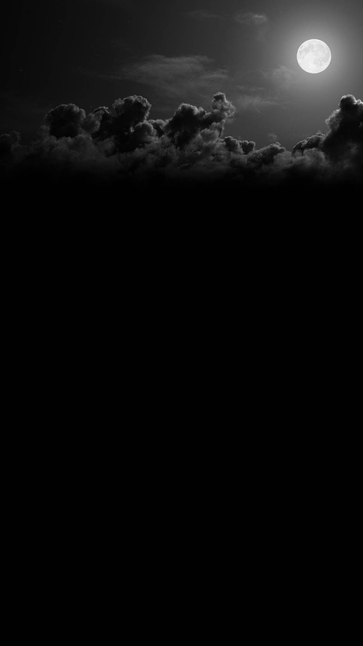 Night Sky Black Iphone 6 Plus Background