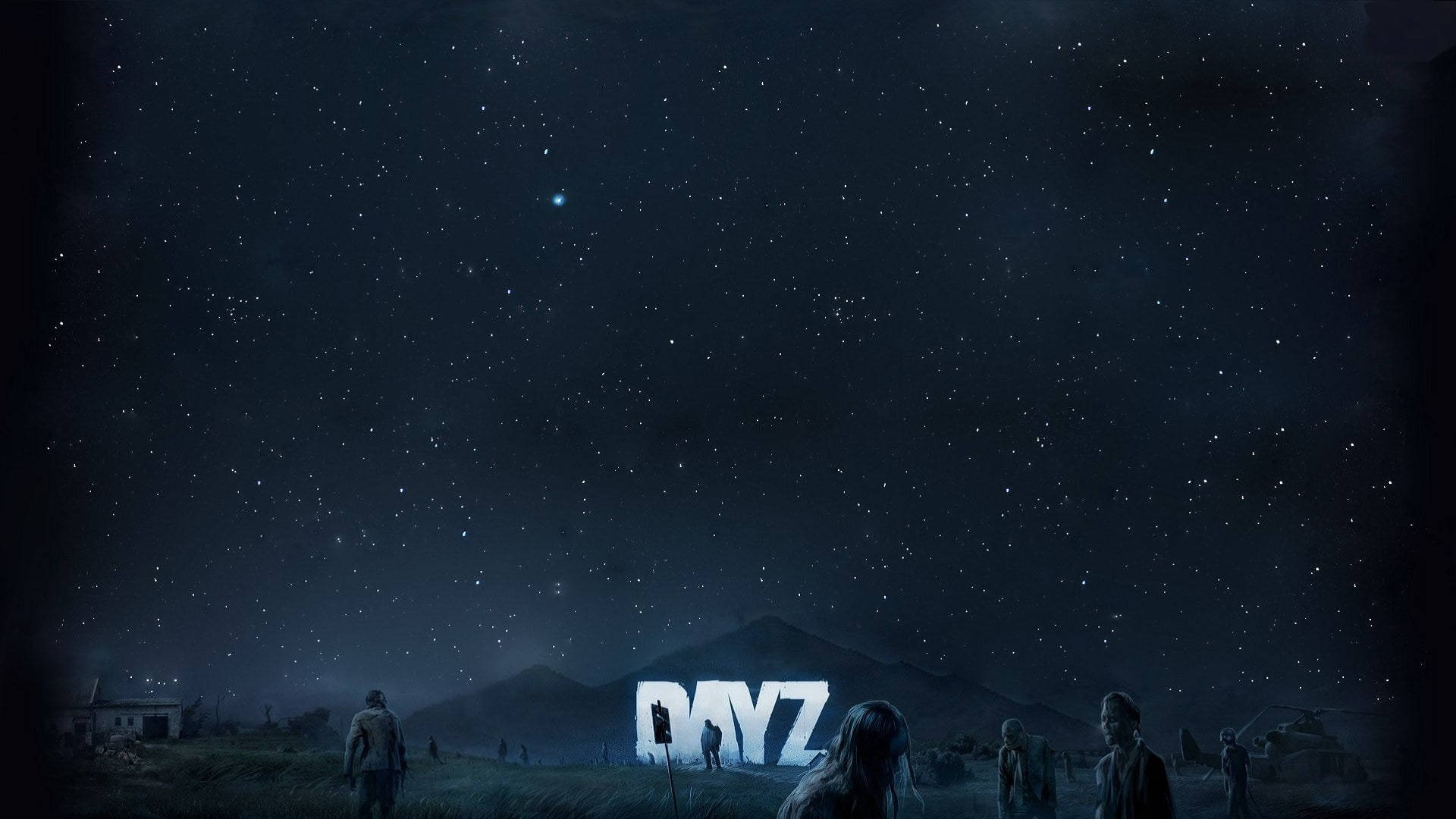 Night Sky With Zombies Dayz Desktop Background