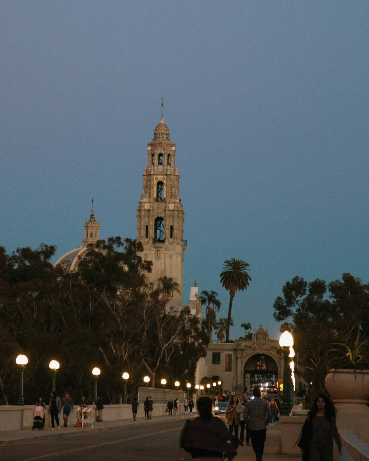 Night Time At Balboa Park