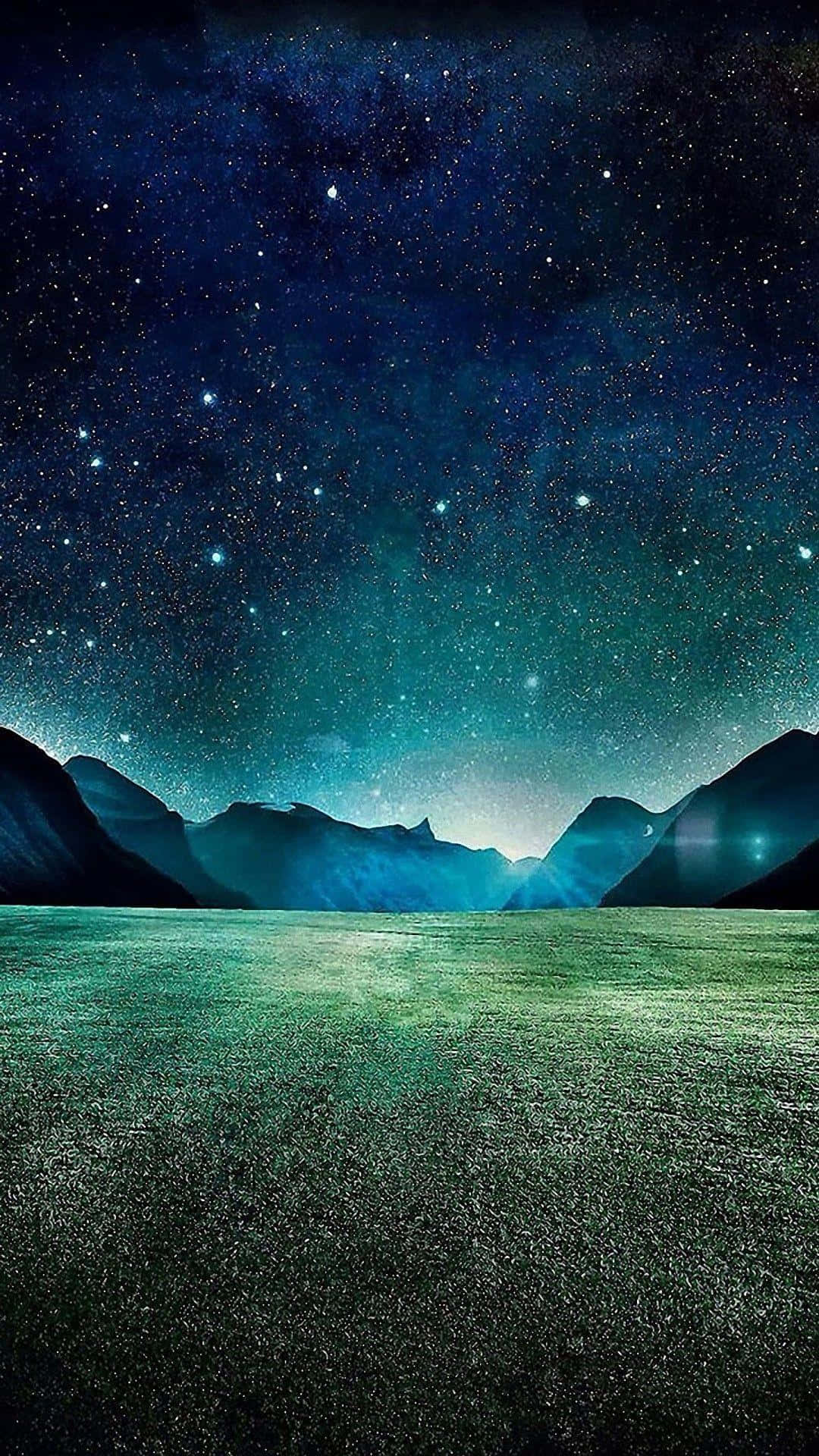 Night Time Mountain Nature Android Hd Background