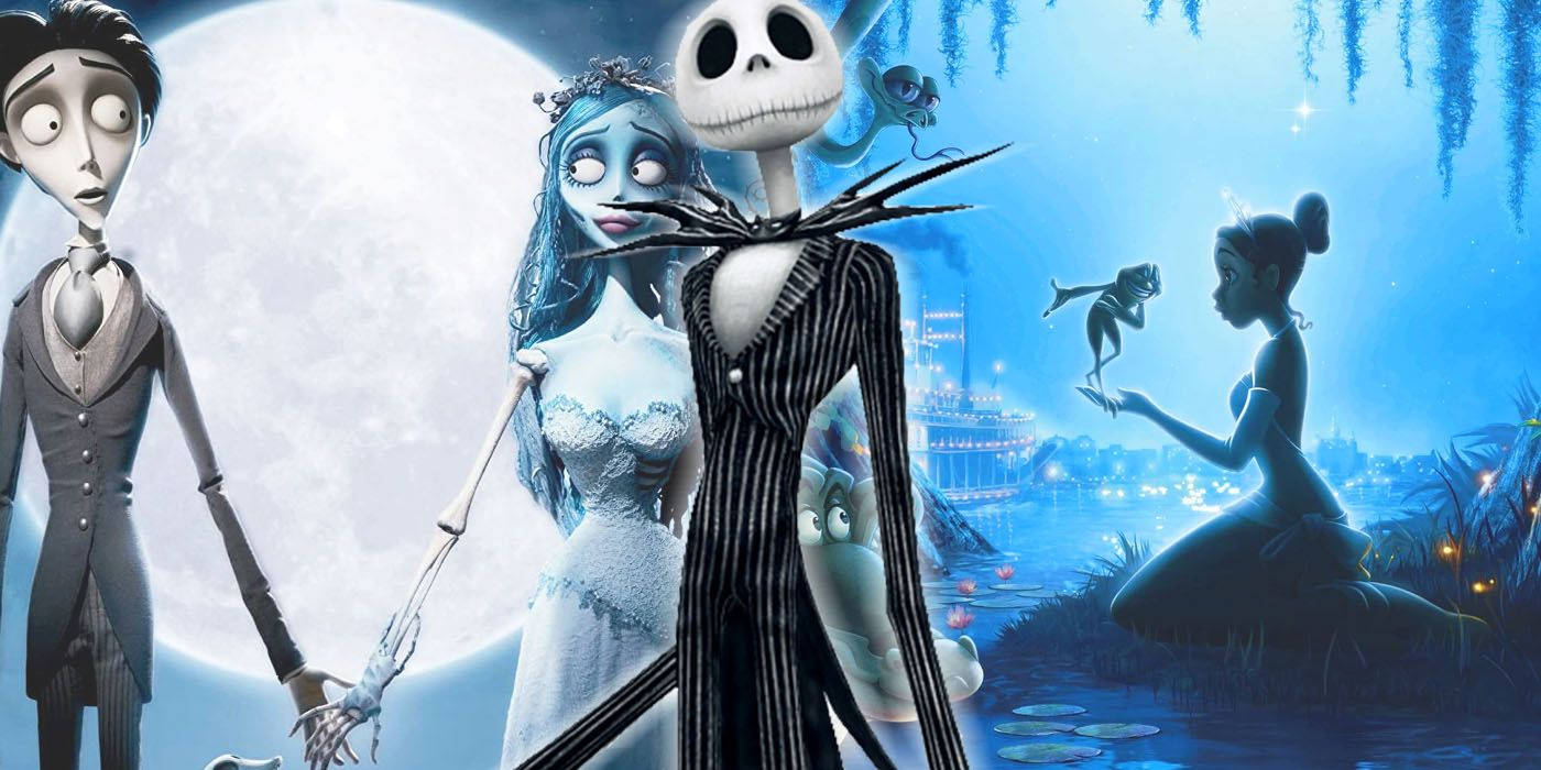 Nightmare Before Christmas Vs Corpse Bride Background