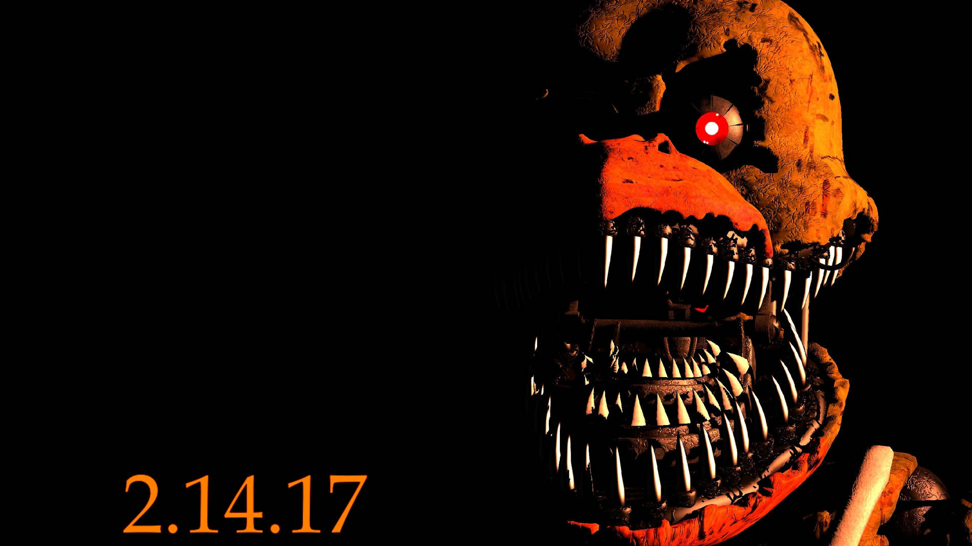 Nightmare Freddy Chica Poster Background