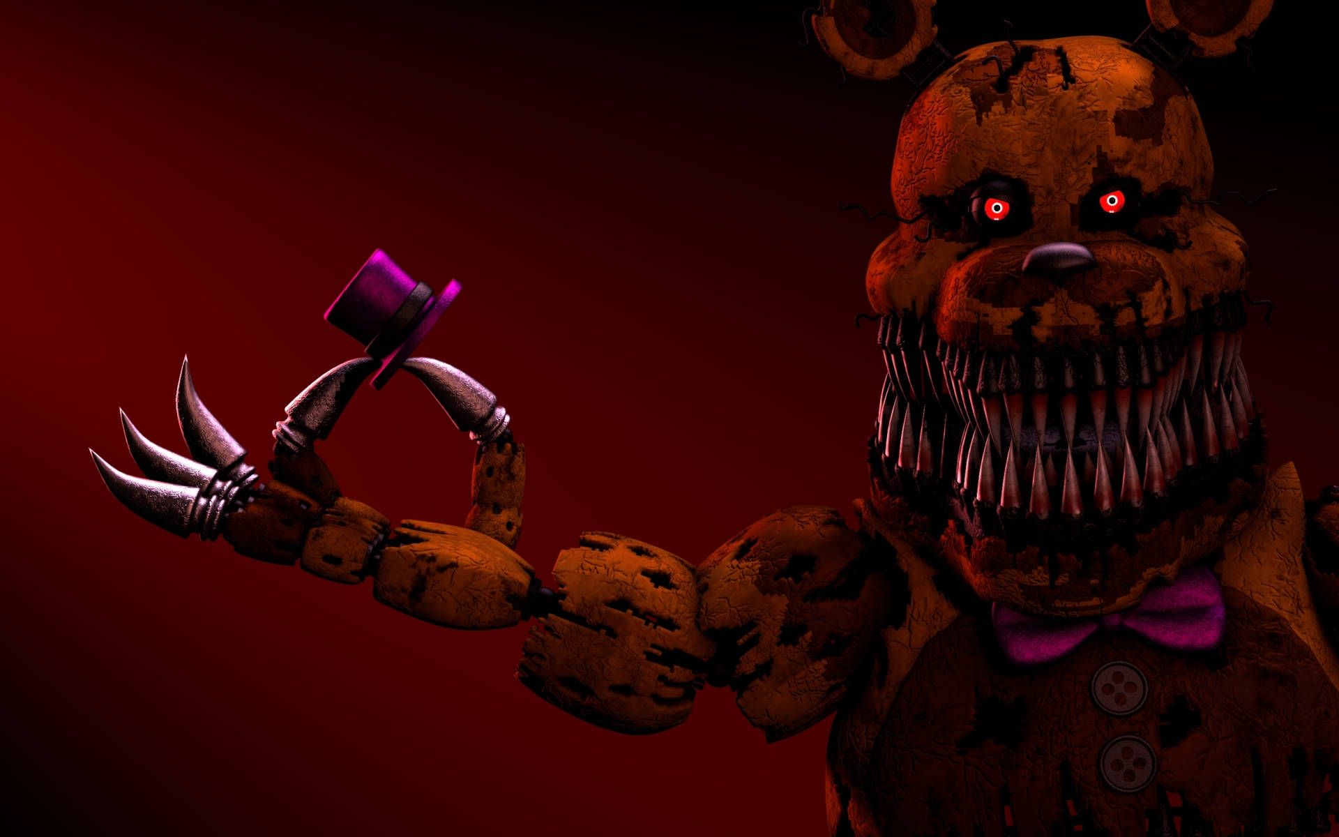 Nightmare Freddy Five Nights Background