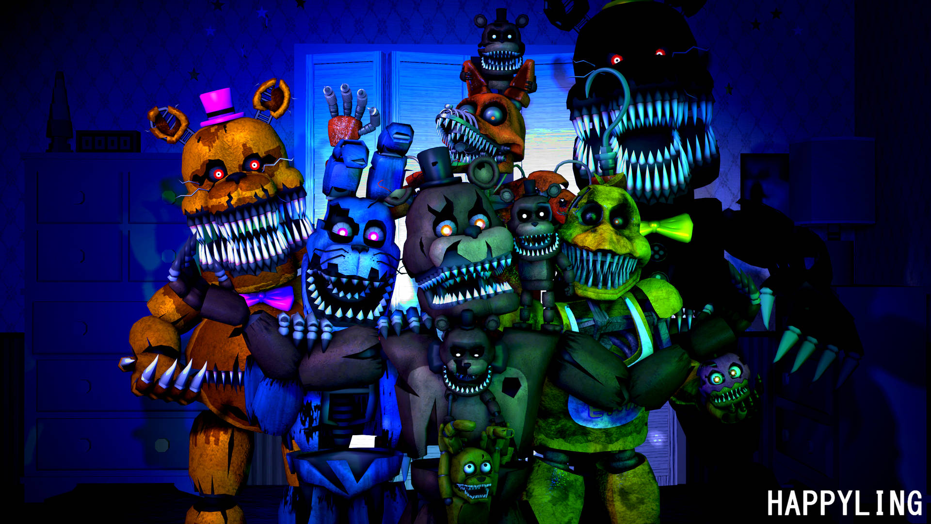 Nightmare Freddy Gang