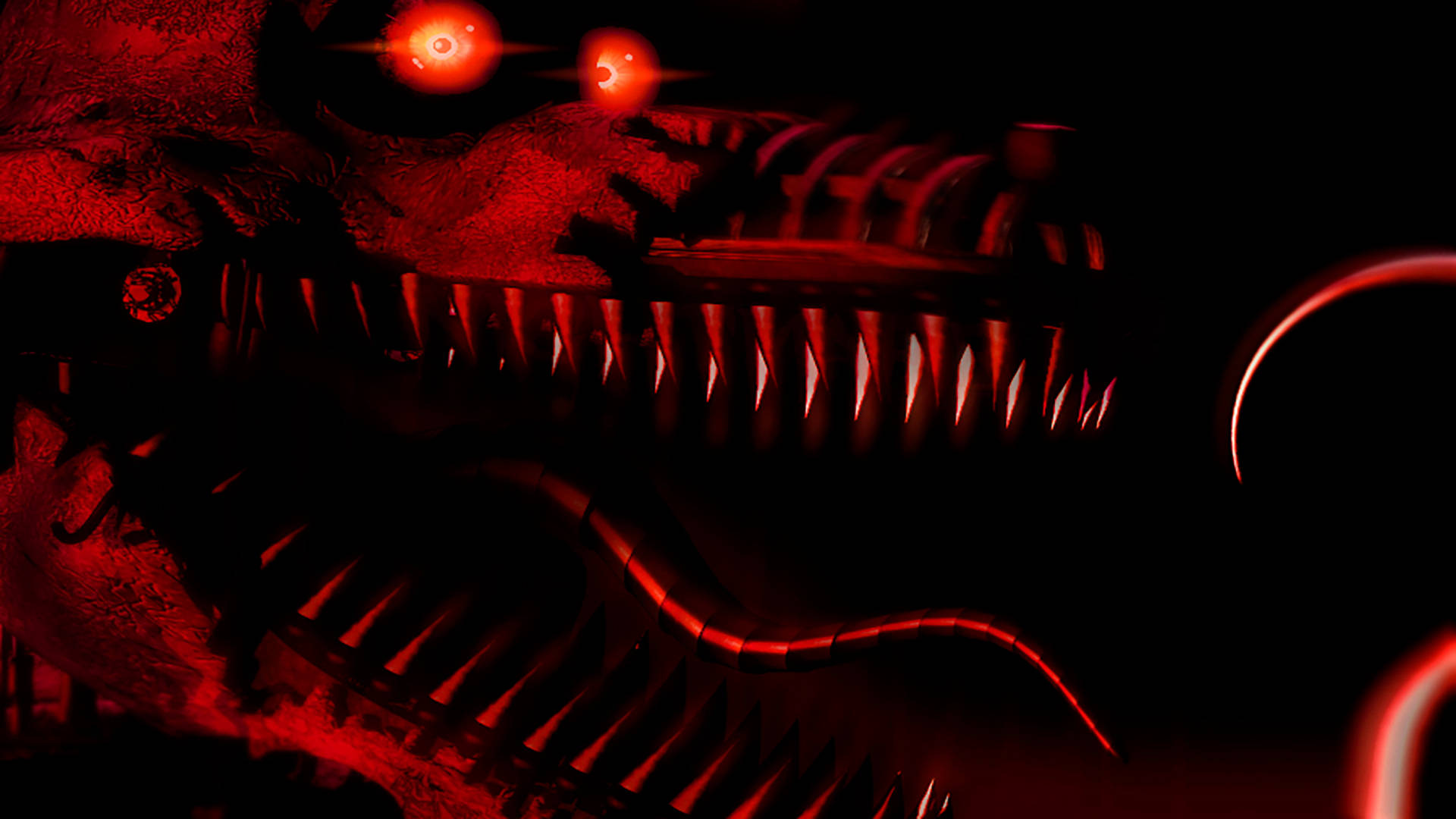 Nightmare Freddy Unveiled - A Close-up Look At Fear Incarnate Background