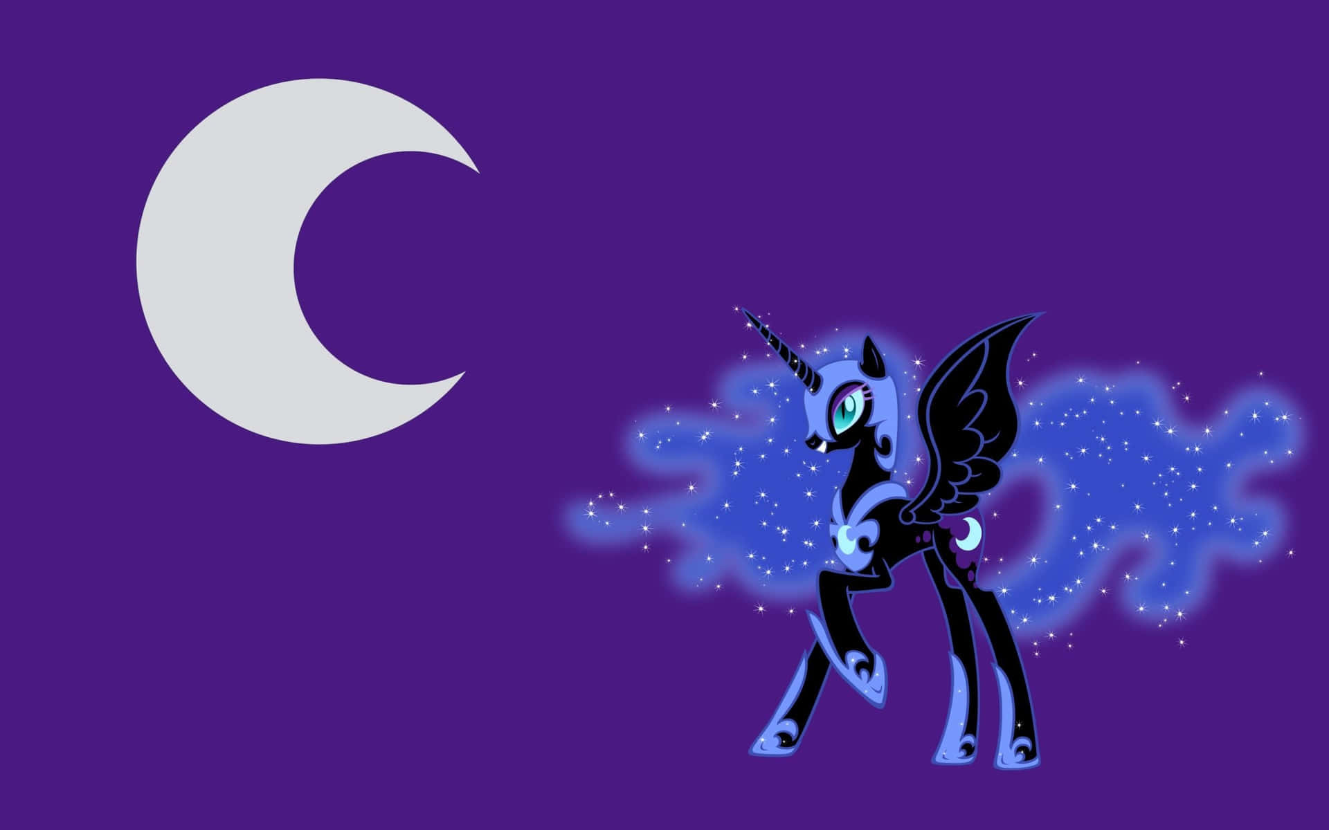 “nightmare Moon - An Ominous Presence” Background