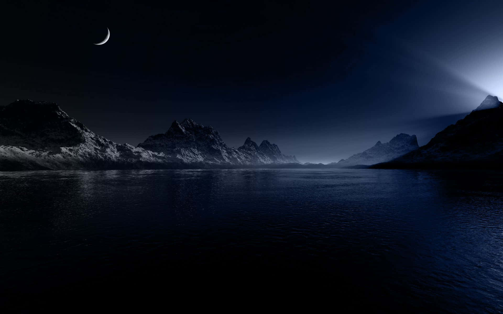 Nighttime Canvas - A View Of A Night Sky Full Of Stars Background