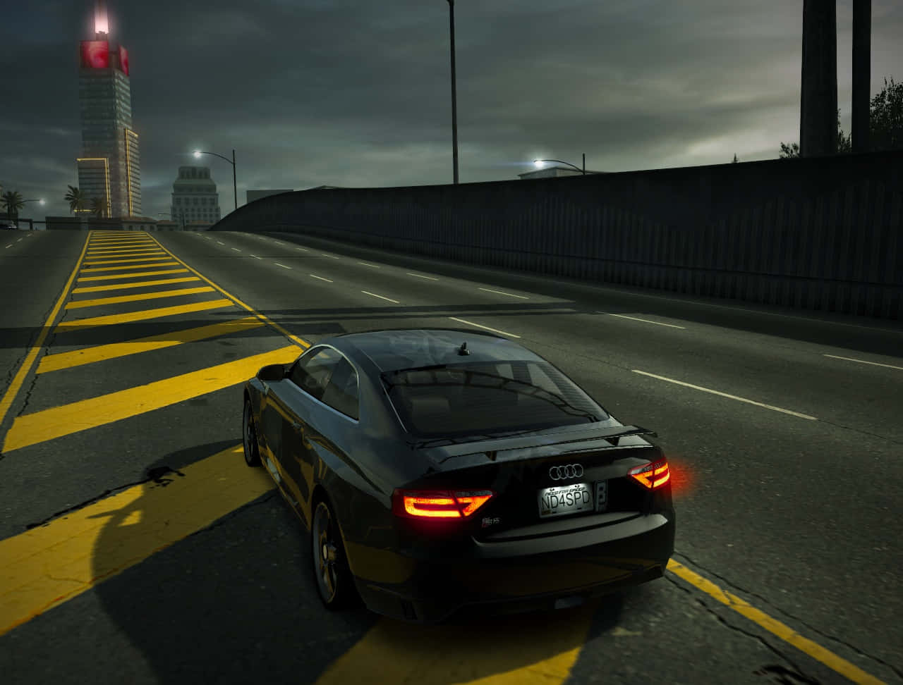 Nighttime Racingin Needfor Speed World Background