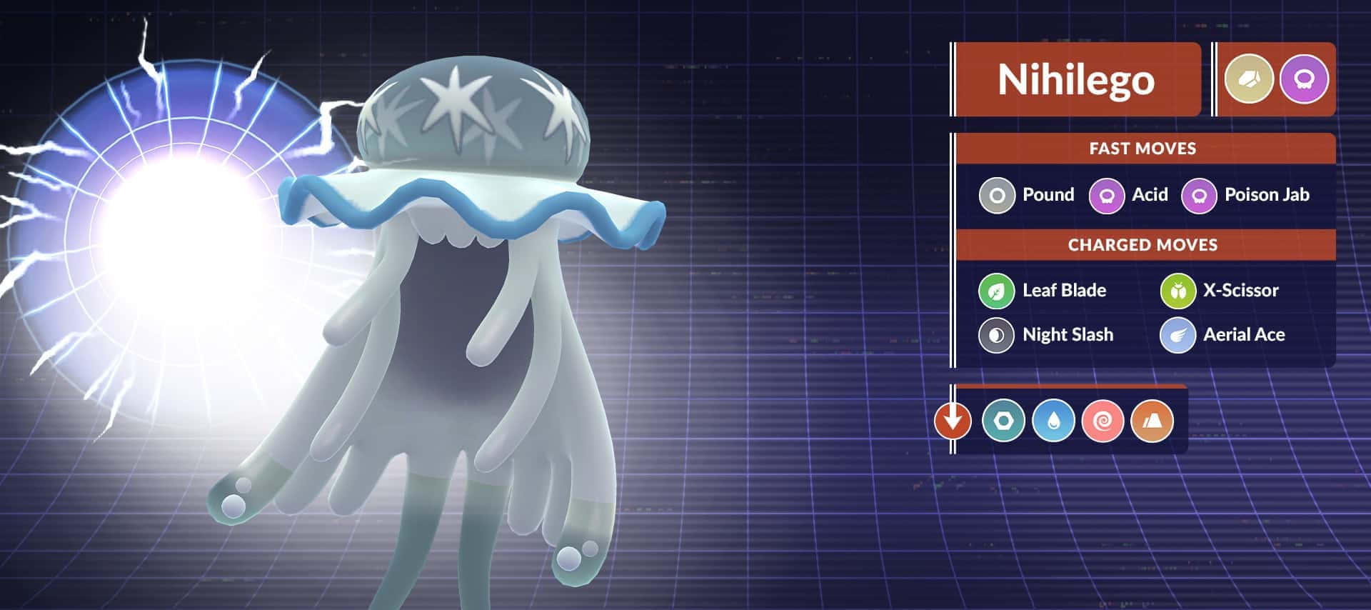 Nihilego Stats Background