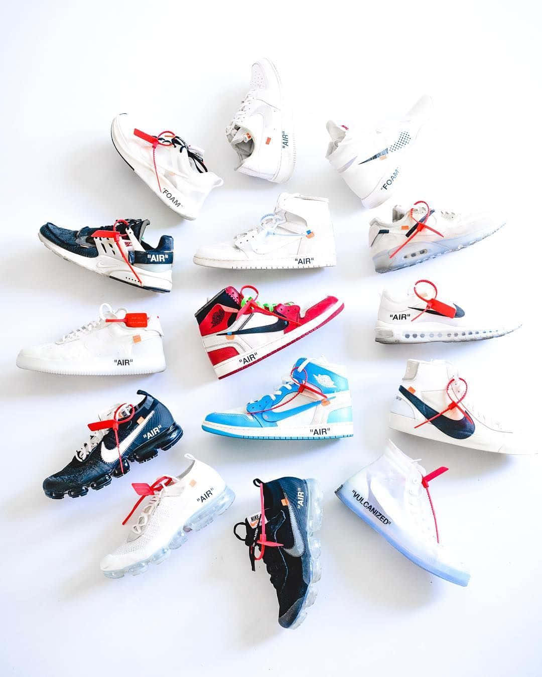 Nike Air Max 1 'off White' Background
