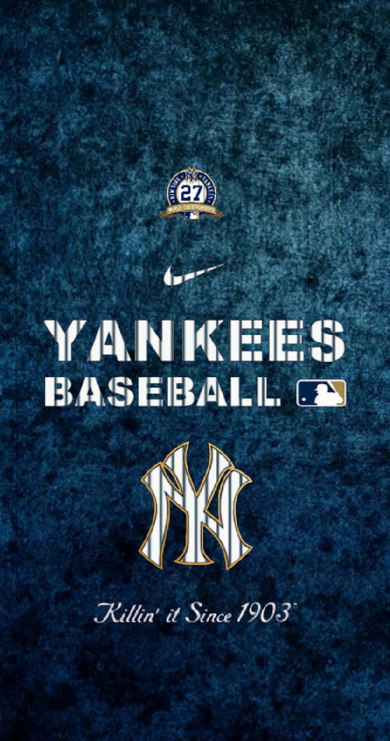 Nike Baseball New York Yankees Iphone Background