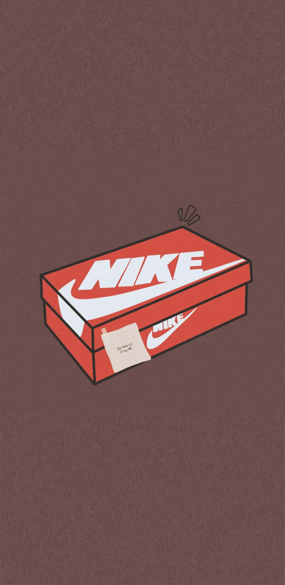 Nike Box Illustration Background