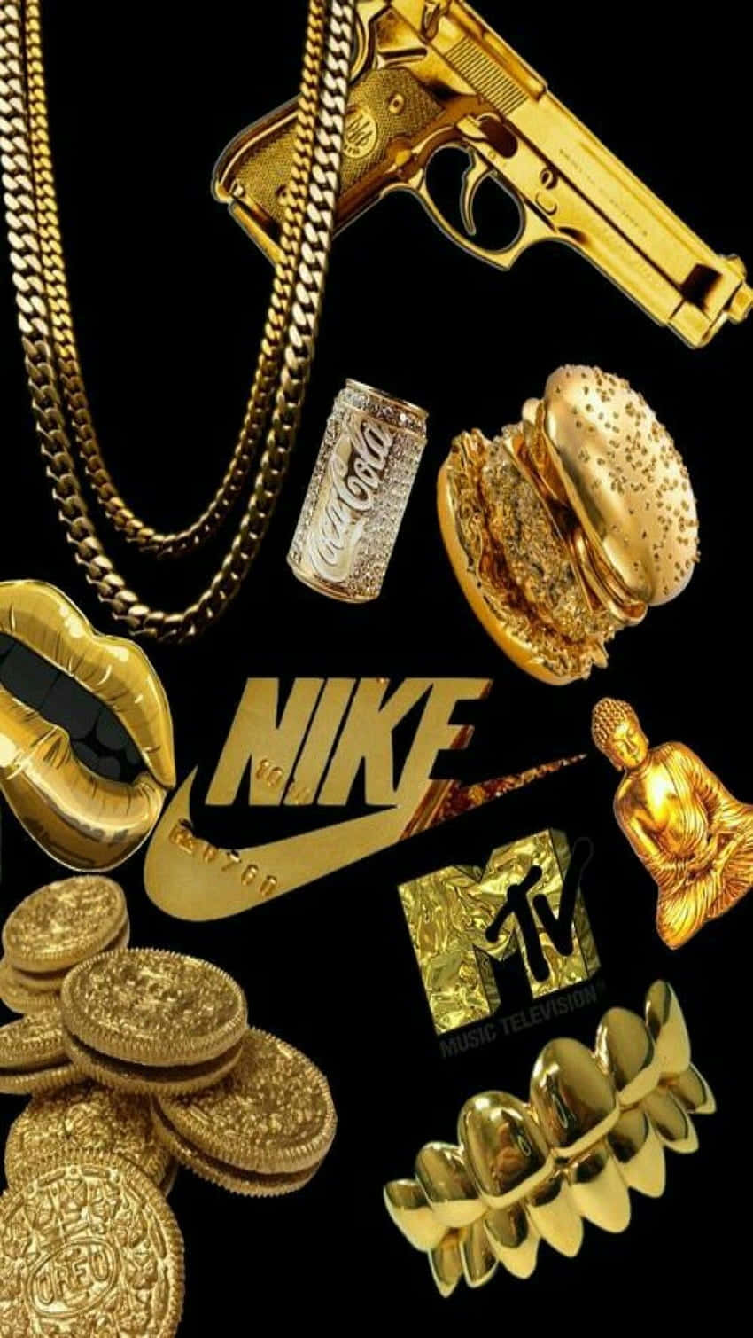 Nike Gold - Nike Gold - Gold - Gold - Gold - Gold - Gold - Gold - Gold Background