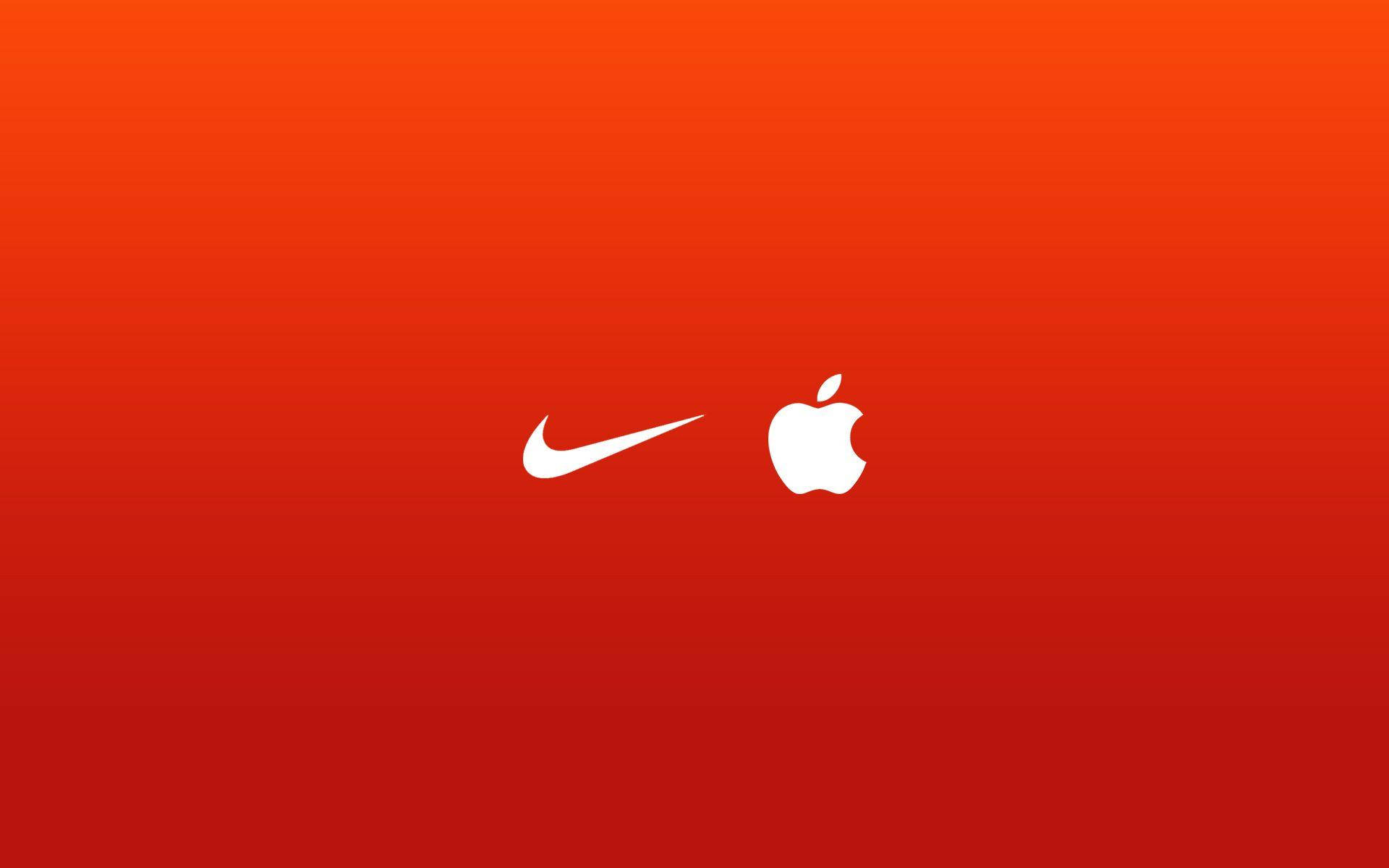 Nike Iphone Apple Logo Background