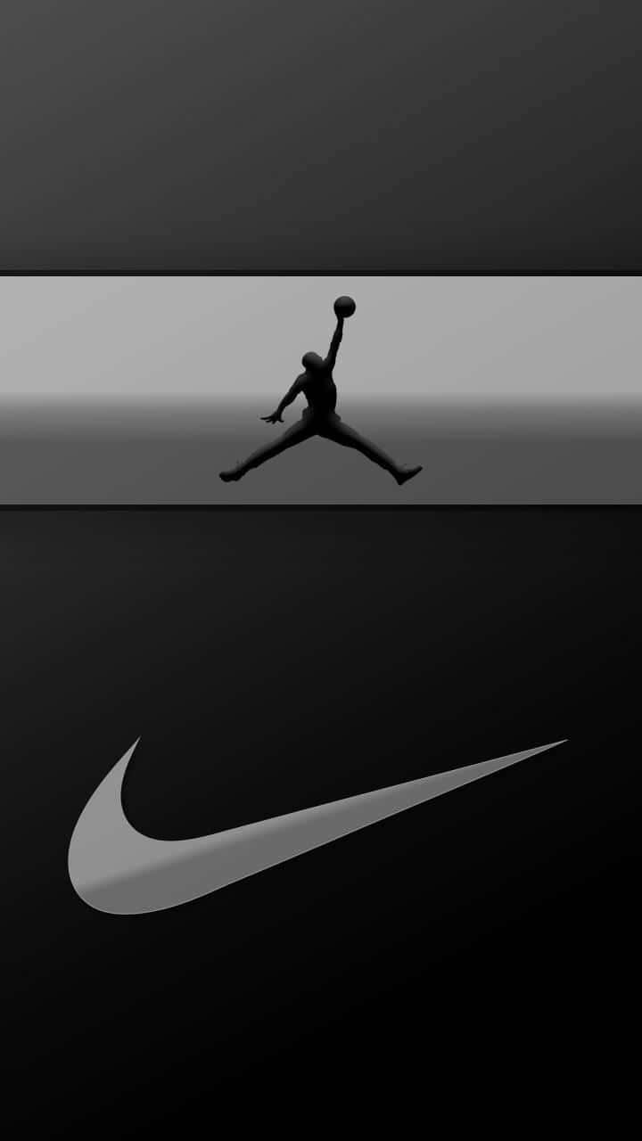 Nike Jordan Headband And Check Logo Background