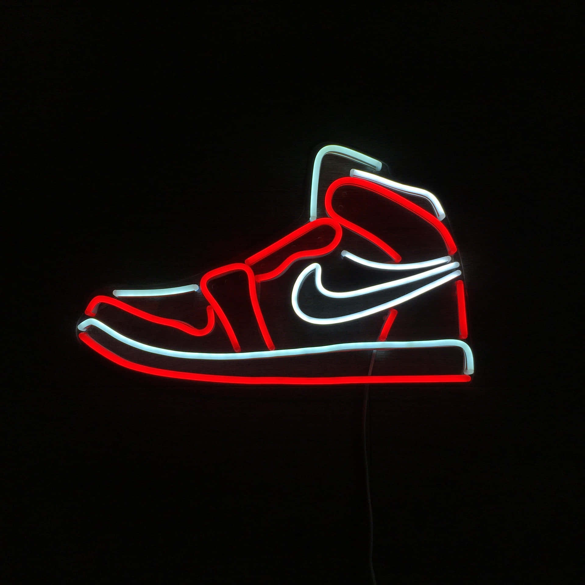 Nike Jordan Led Neon Sign Background