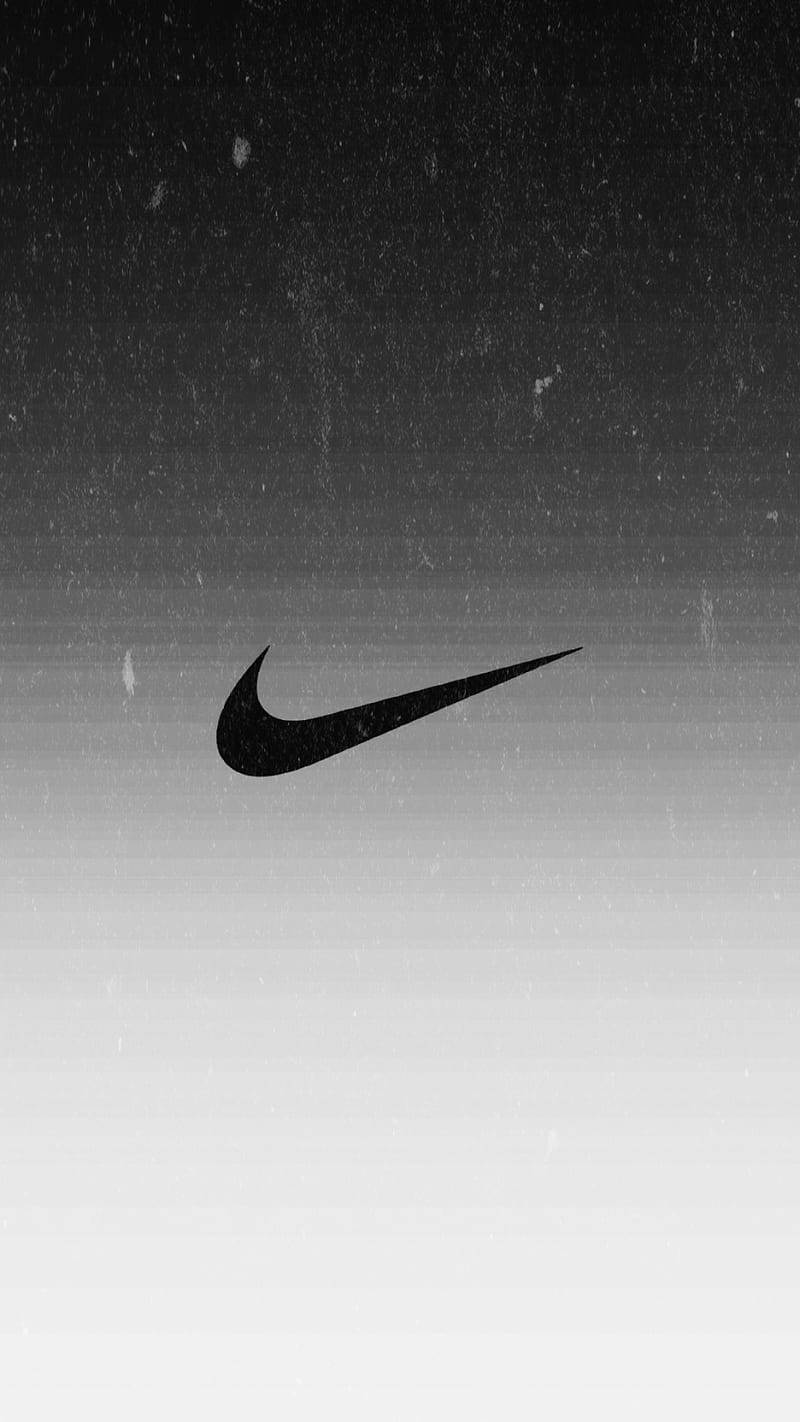 Nike Logo Men Phone Gray Background