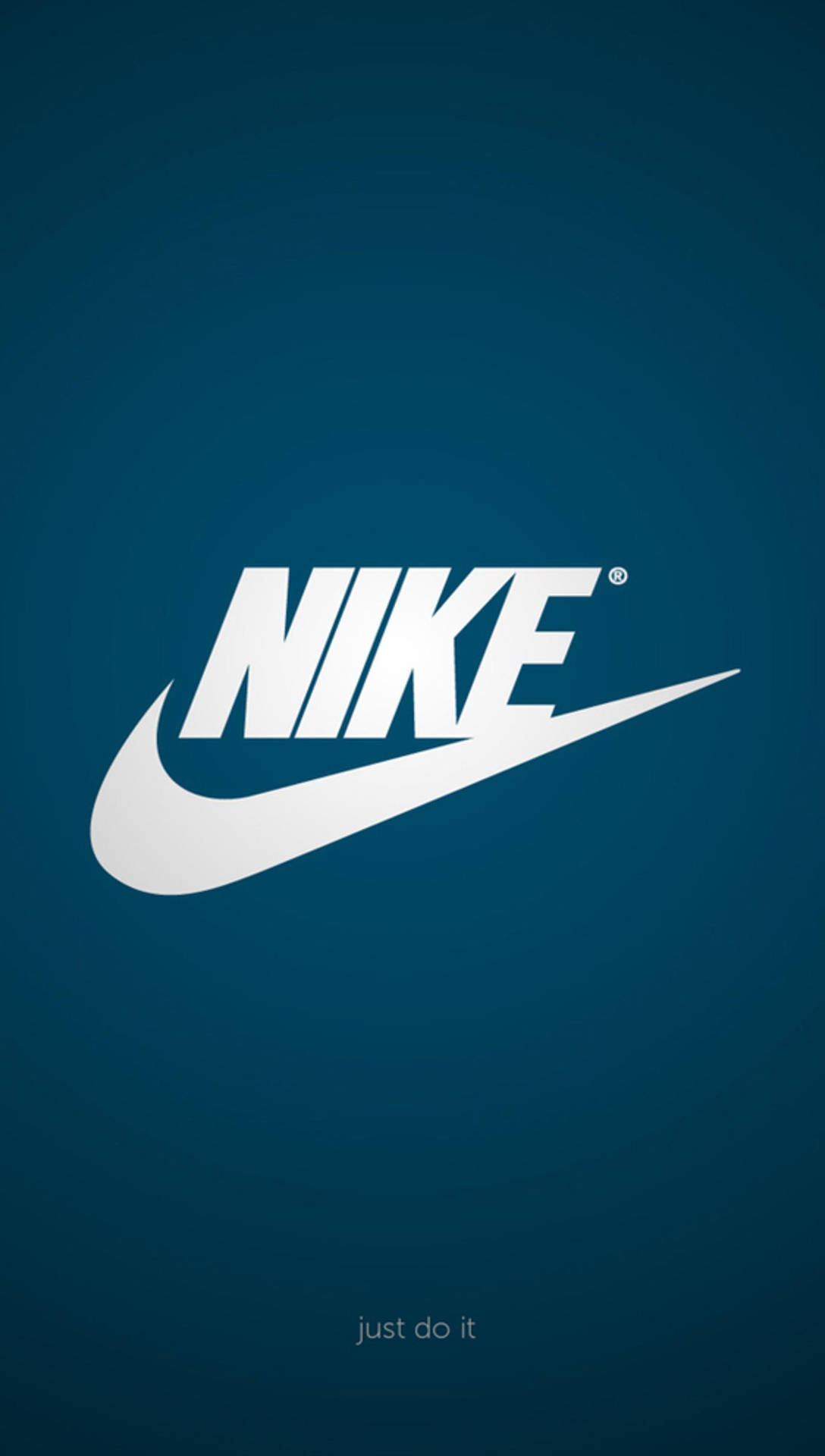 Nike Logo Minimalist Iphone Background