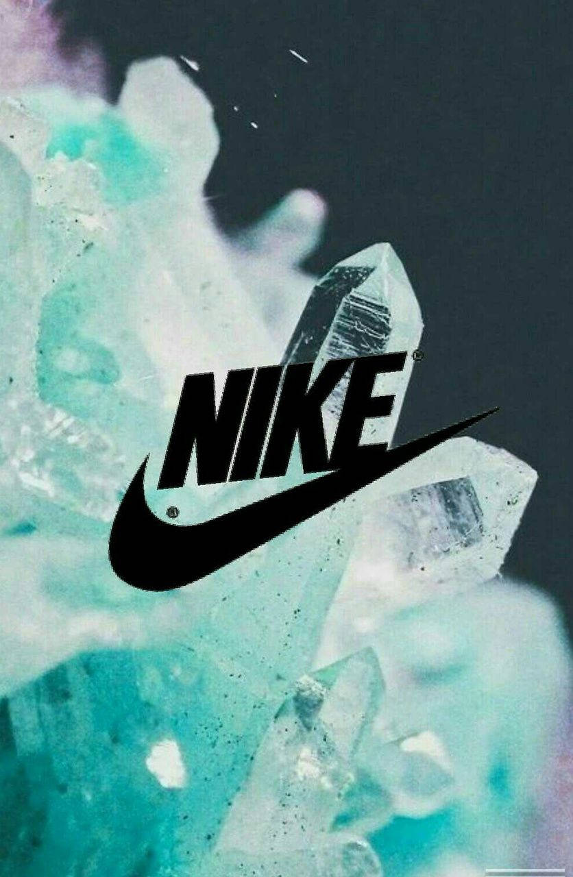 Nike Logo On A Crystal