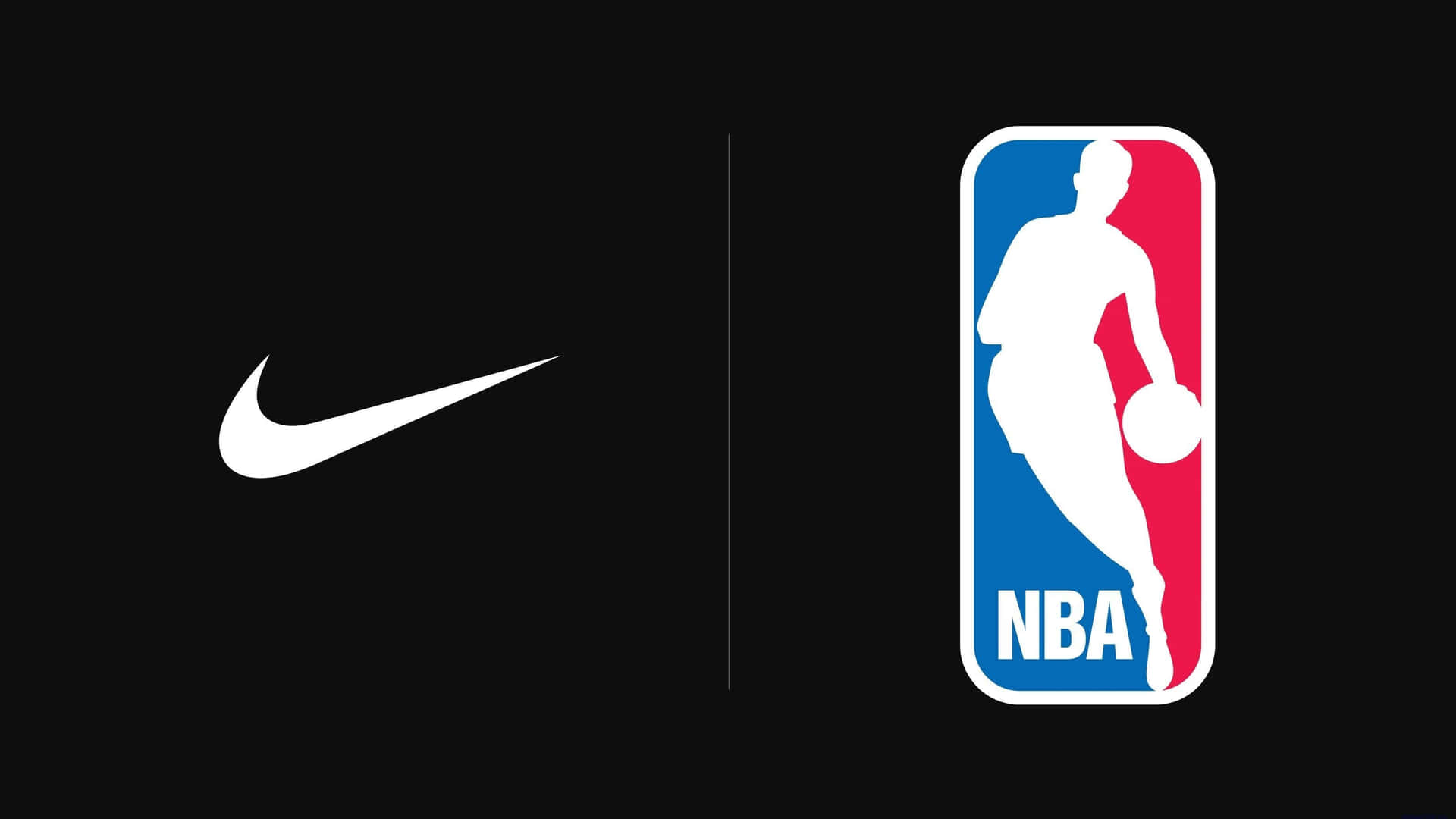 Nike Logos On A Black Background