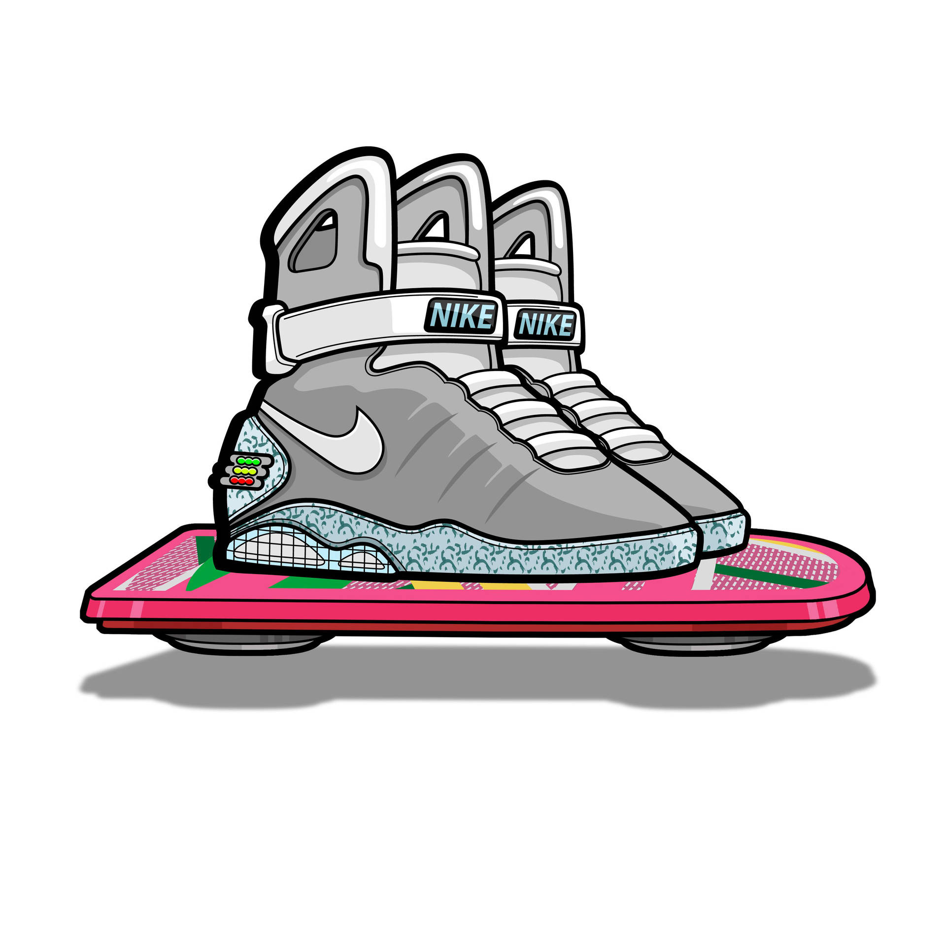 Nike Mag Cartoon Shoe