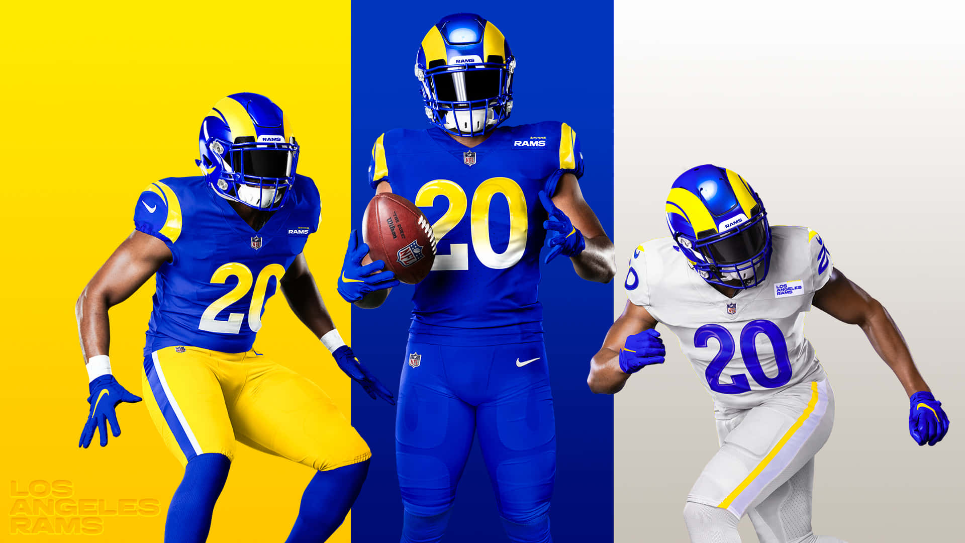 Nike Rams Uniforms 2019 Background