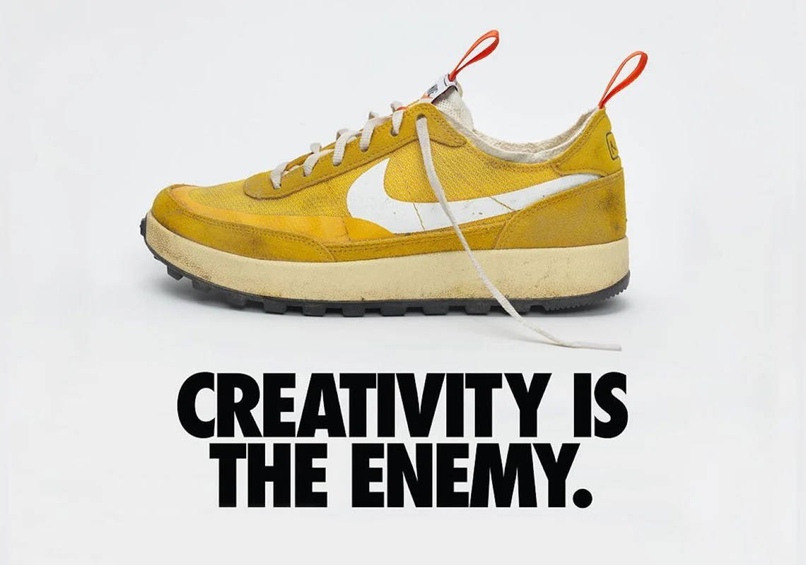 Nike Shoes Creativity Is The Enemy Background