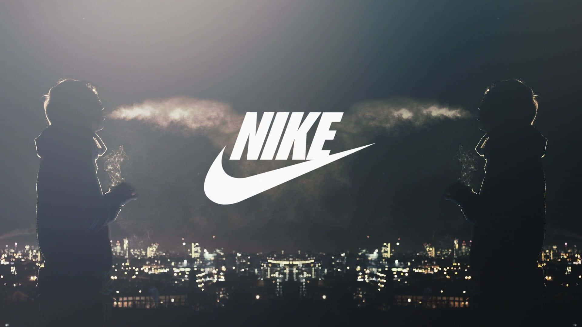 Nike Smoke Logo Background