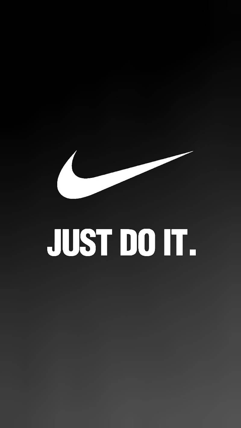 Nike Swoosh Logo Just Do It Background