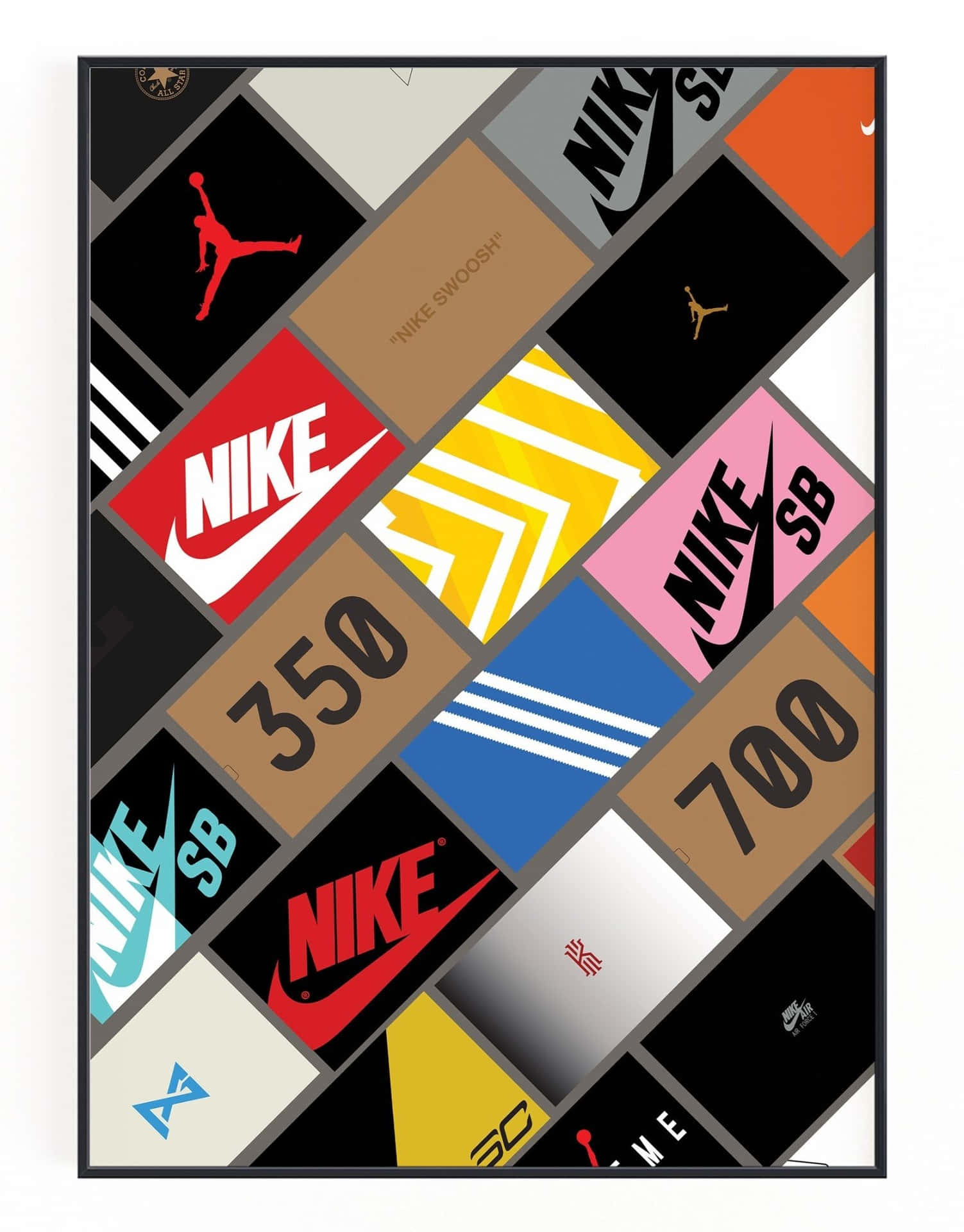 Nike Swoosh - Nike Swoosh - Nike Swoosh - Nik Background