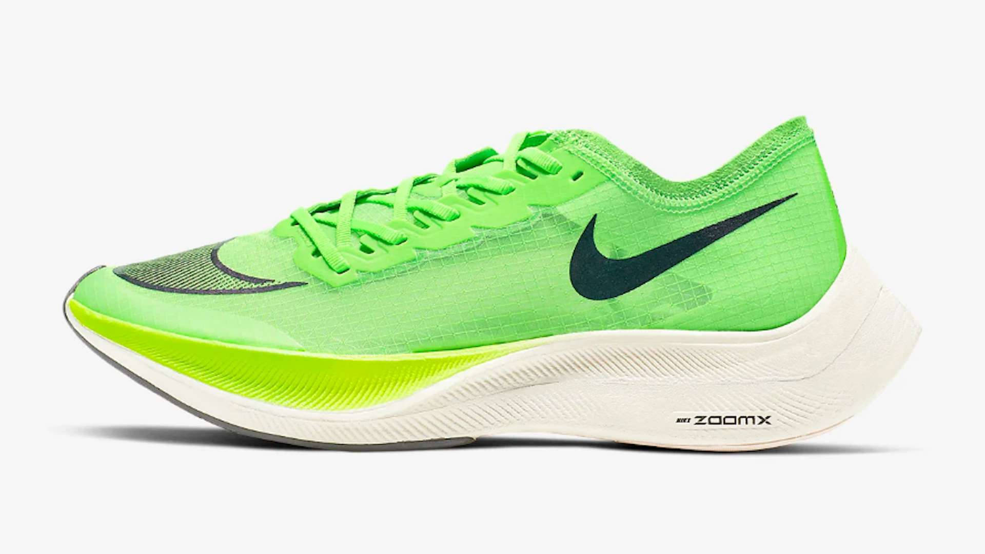 Nike Zoom Fly Flyknit Green Background