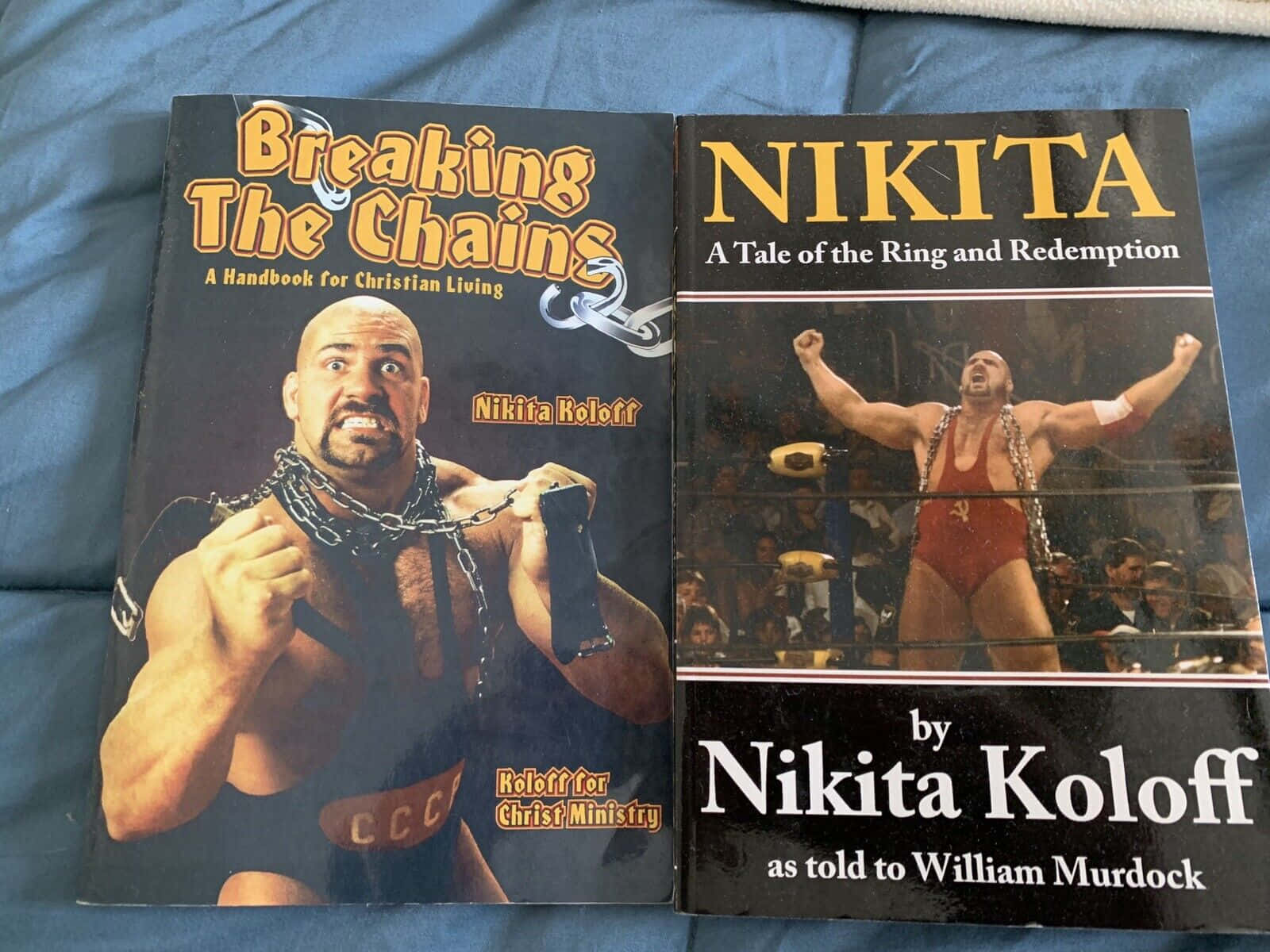 Nikita Koloff Books Breaking The Chainsand A Taleof Ringand Redemption Background