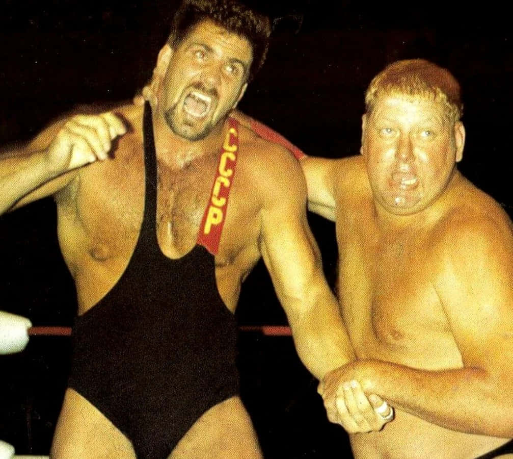 Nikita Koloff Tag Team With Dusty Rhodes Background