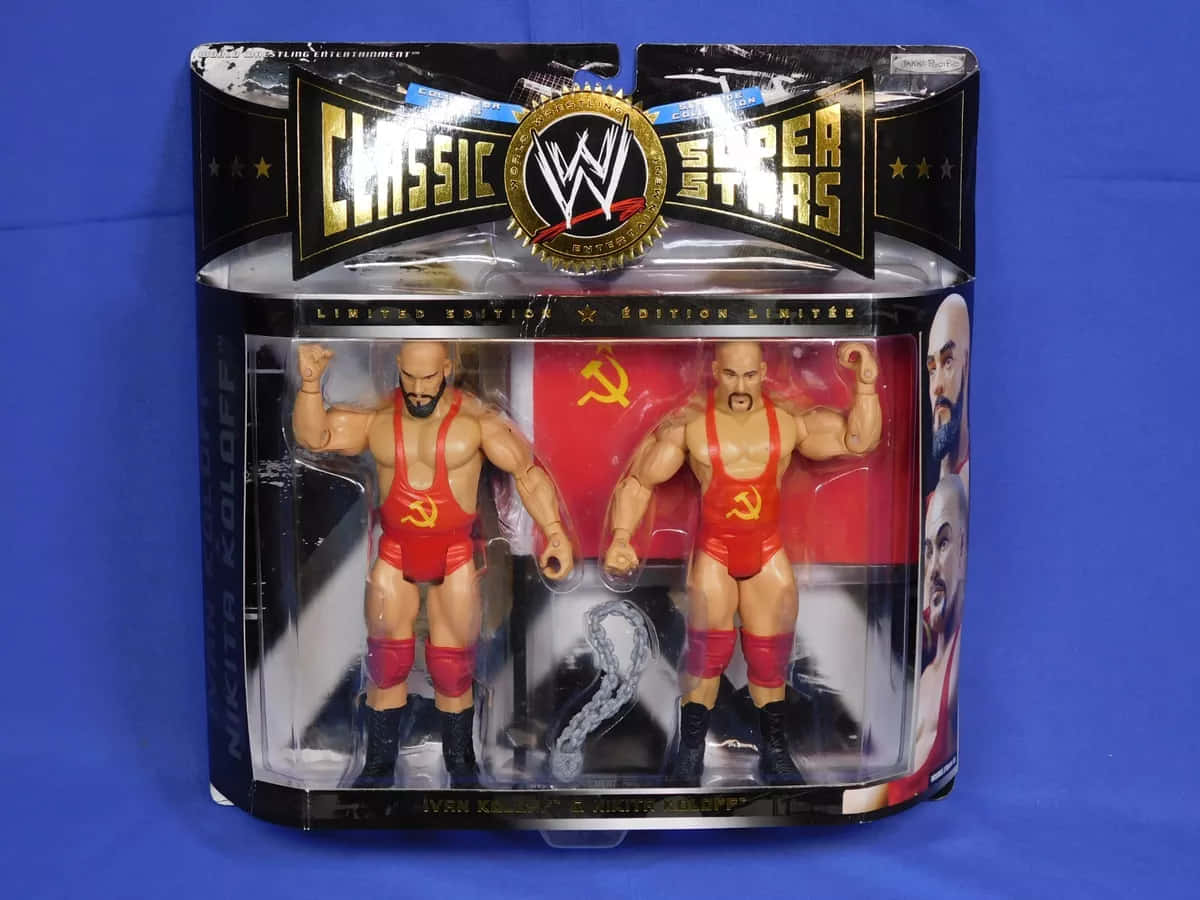 Nikita Koloff W W E Action Figure Pack Background